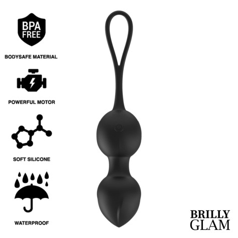 BRILLY GLAM PERLES DE KEGEL VIBRANTES TÉLÉCOMMANDE