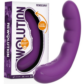 VIBRATEUR FLEXIBLE RECHARGEABLE REWOLUTION REWOCURVY