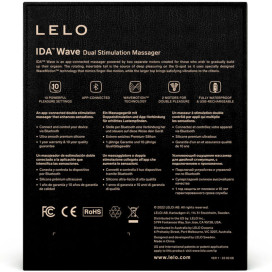 LELO IDA WAVE MASAJEADOR PAREJAS CORAL