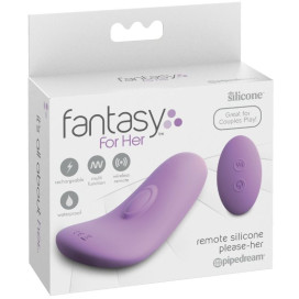 FANTAISIE POUR ELLE À DISTANCE SILICONE S'IL VOUS PLAÎT-ELLE