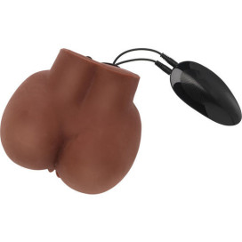 BIG ASS ACT MASTURBATEUR REALISTIQUE AVEC VIBRATEUR BROWN