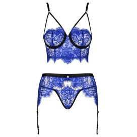 OBSESSIVE - ENSEMBLE TROIS PIÈCES COBALTESS L/XL