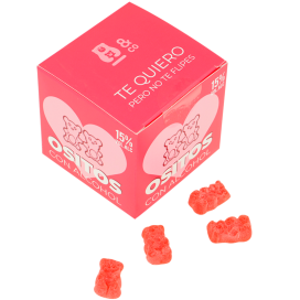 OURS GUMMY AVEC ALCOOL - GIN  FRAISE