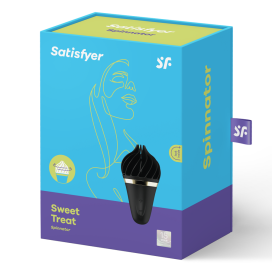 SPINNATOR SATISFYER SWEET TREAT - NOIR