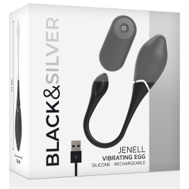 BLACKSILVER JENELL RECHARGEABLE VIBRATING EGG