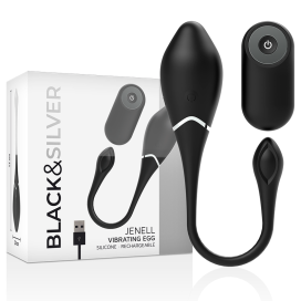 BLACKSILVER JENELL RECHARGEABLE VIBRATING EGG