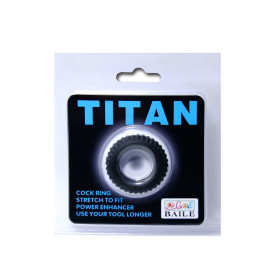 BAILE TITAN COCKRING NOIR 1.9CM