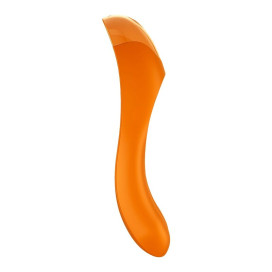 SATISFYER CANDY CANE FINGER VIBRATOR ORANGE