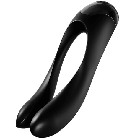 SATISFYER CANDY CANE FINGER VIBRATOR NOIR