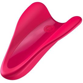 SATISFYER HIGH FLY FINGER VIBRATOR FUCHSIA