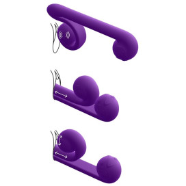 VIBRATEUR MULTIACTION SNAIL VIBE PURPLE