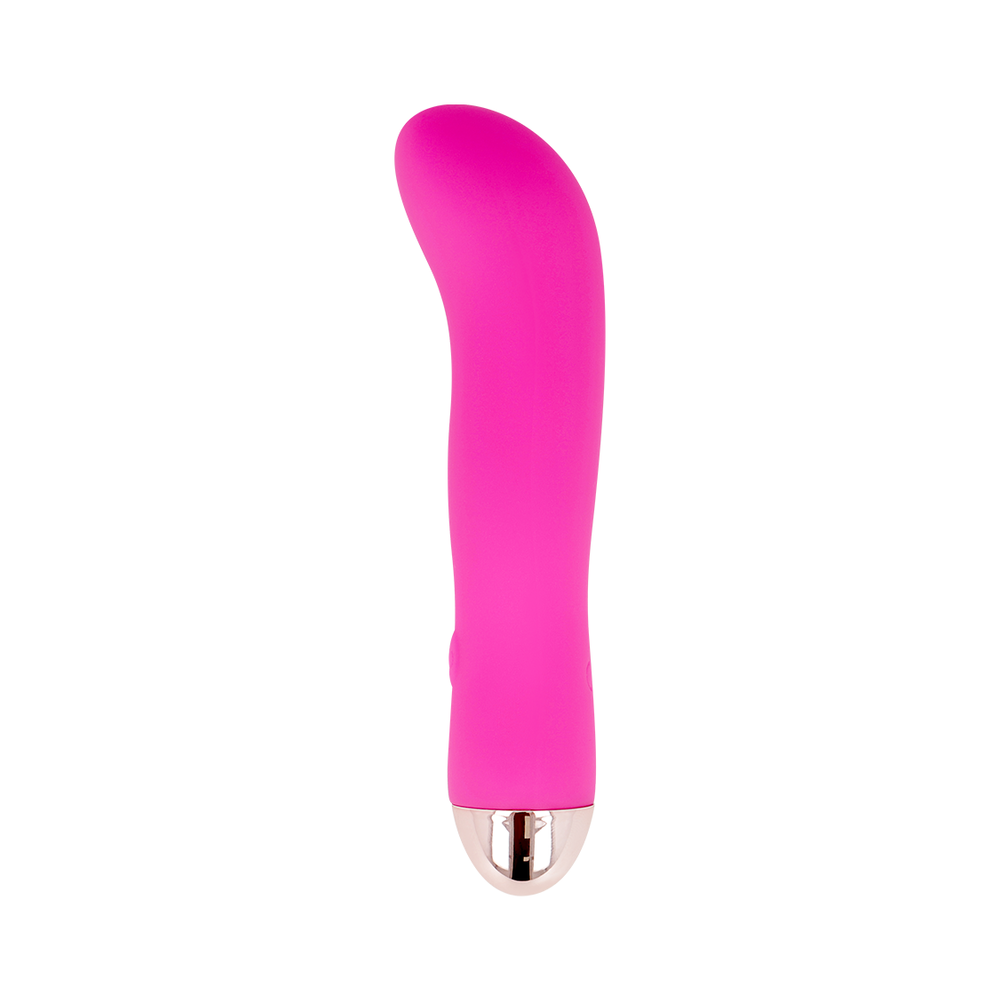 VIBRATEUR RECHARGEABLE DOLCE VITA DEUX ROSE 7 VITESSES