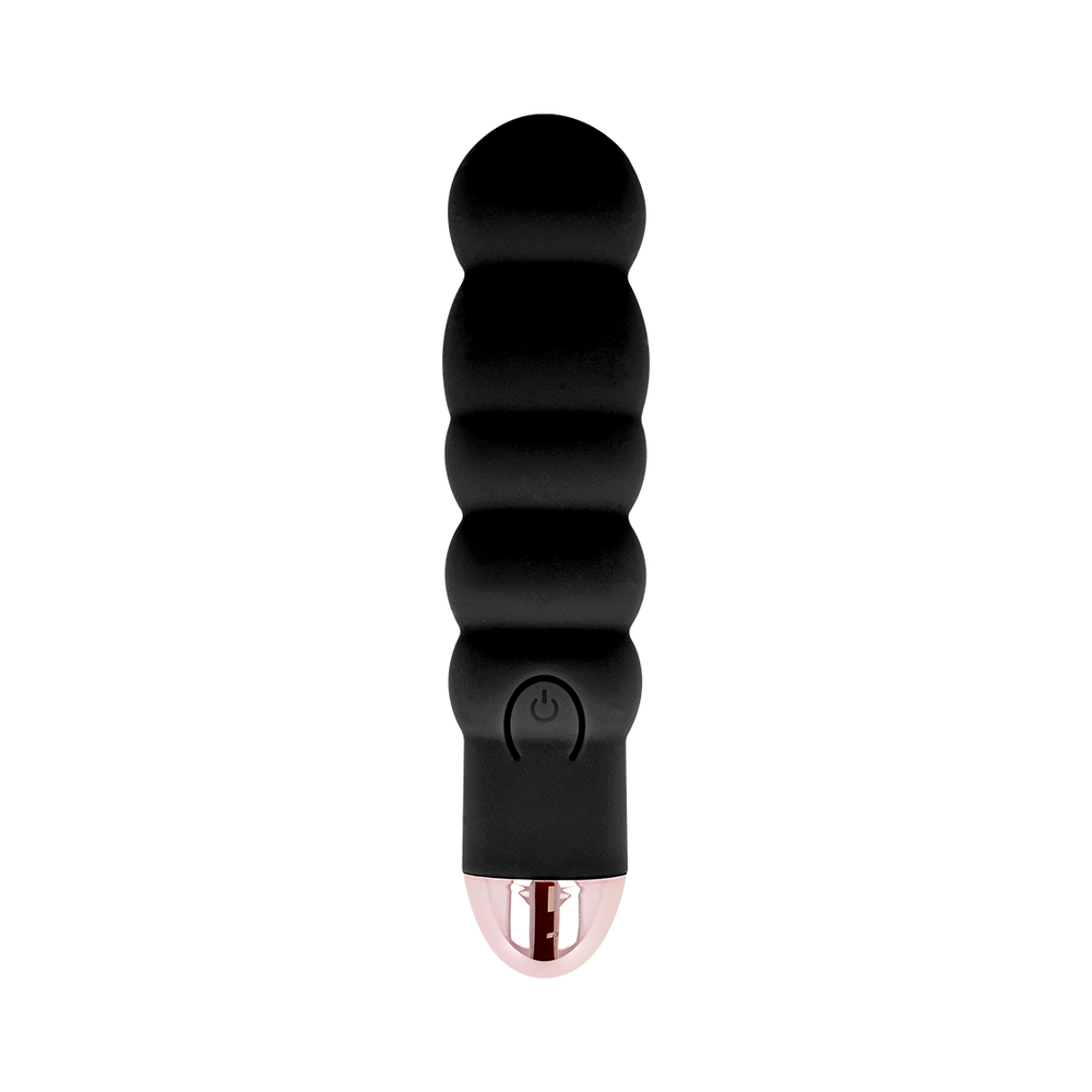 VIBRATEUR RECHARGEABLE DOLCE VITA SIX NOIR 7 VITESSES