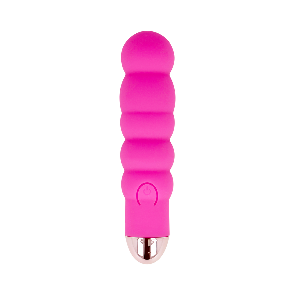 VIBRATEUR RECHARGEABLE DOLCE VITA SIX ROSE 7 VITESSES