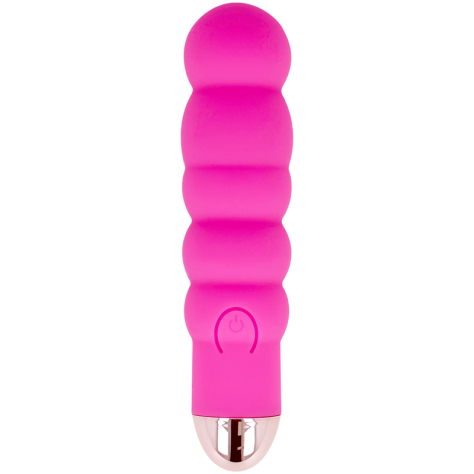 VIBRATEUR RECHARGEABLE DOLCE VITA SIX ROSE 7 VITESSES