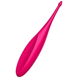 VIBRATEUR TWIRLING FUN TIP SATISFYER - ROSE