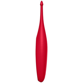 VIBRATEUR SATISFYER TWIRLING FUN TIP - ROUGE