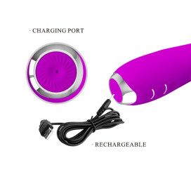 FONCTION DE ROTATION DU VIBRATEUR RECHARGEABLE PRETTY LOVE MOLLY