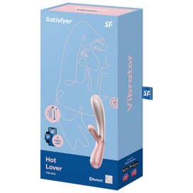 VIBRATEUR SATISFYER HOT LOVER ROSE-BEIGE