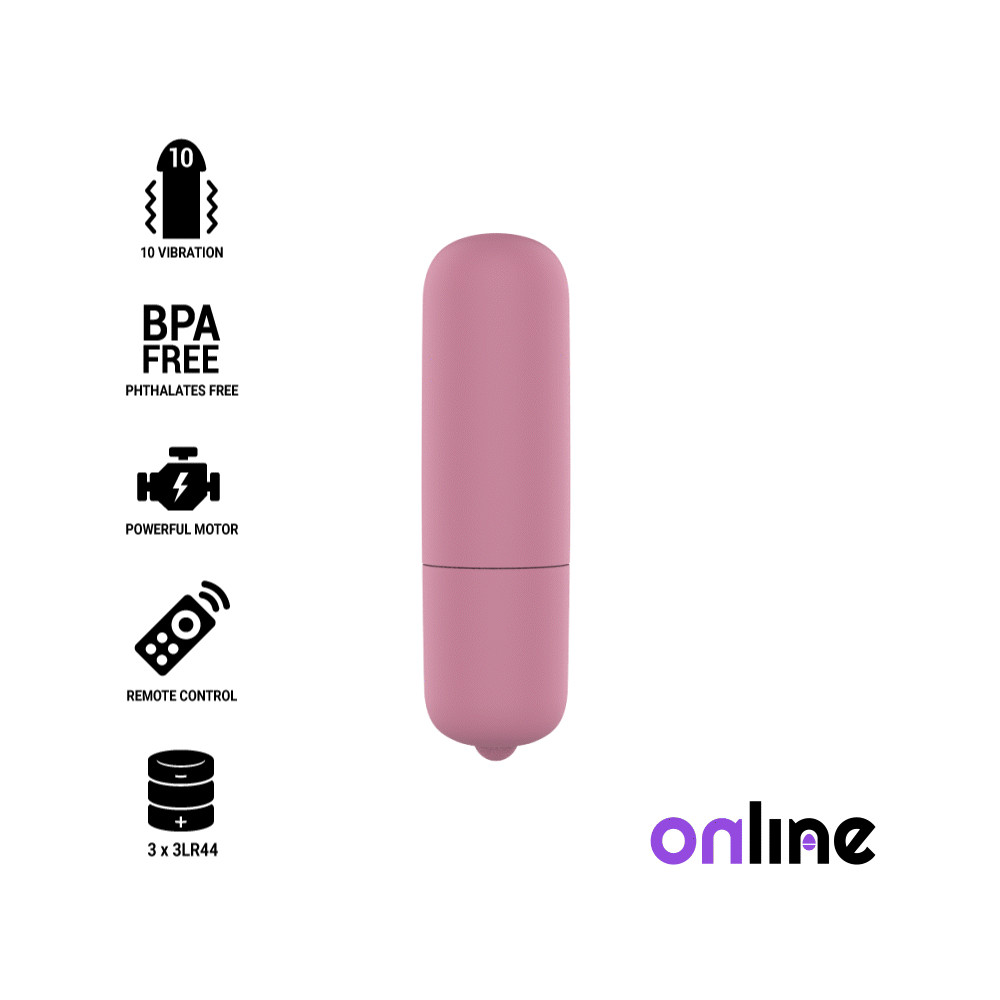 MINI BULLET VIBE EN LIGNE - ROSE