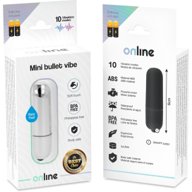 MINI BULLET VIBE EN LIGNE - ARGENT