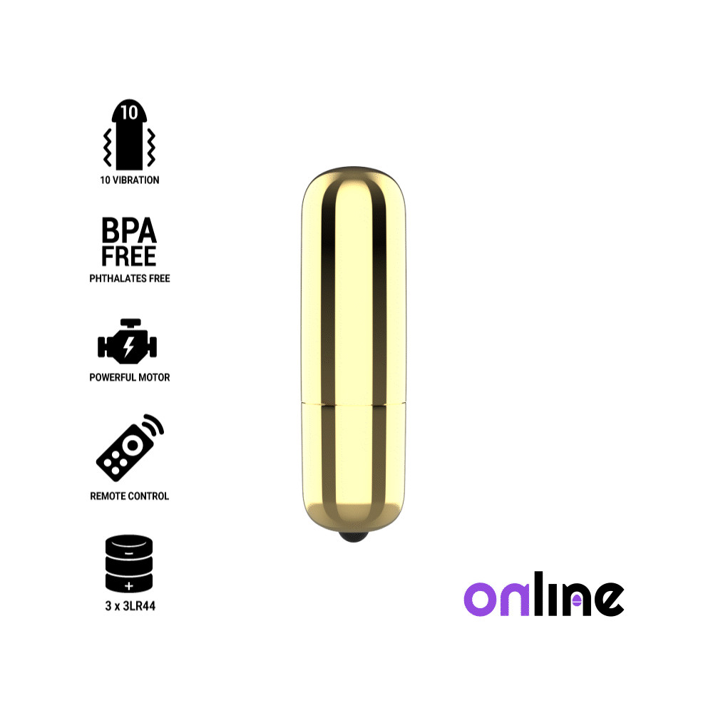 MINI BULLET VIBE EN LIGNE - GOLDEN