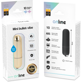 MINI BULLET VIBE EN LIGNE - GOLDEN