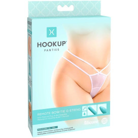 ACCROCHEZ LA CULOTTE À DISTANCE NOEUD PAPILLON G-STRING