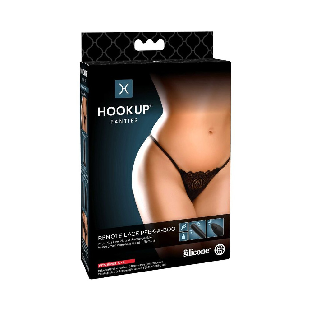 HOOK UP REMOTE LACE PEEK A BOO TAILLE UNIQUE