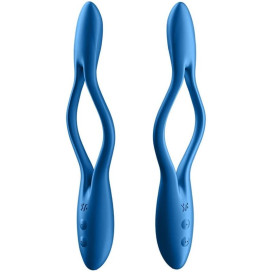 SATISFYER ELASTIC GAME MULTI VIBRATEUR - BLEU