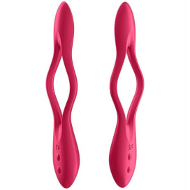 MULTI VIBRATEUR SATISFYER ELASTIC JOY - ROUGE