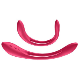 MULTI VIBRATEUR SATISFYER ELASTIC JOY - ROUGE