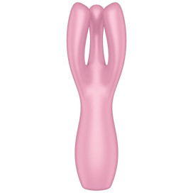 VIBRATEUR SATISFYER THREESOME 3 - ROSE