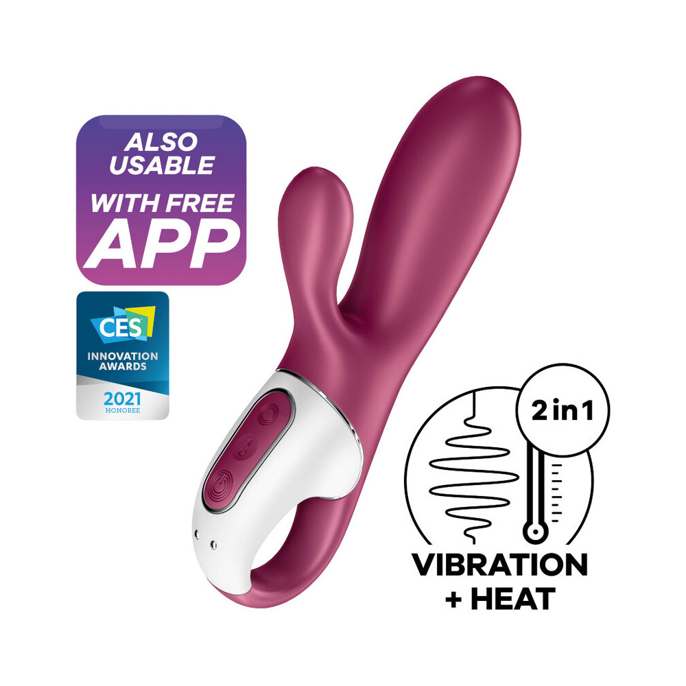 SATISFYER HOT BUNNY VIBRADOR PUNTO G