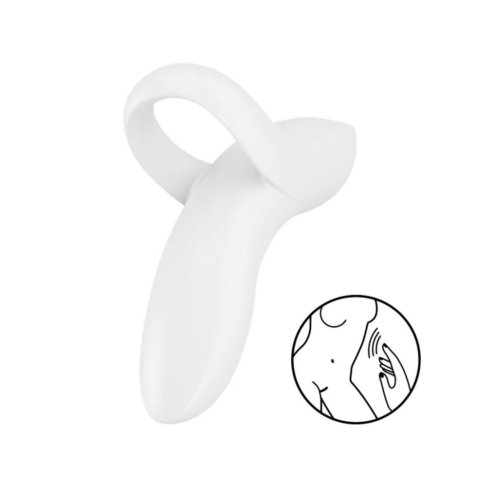 VIBRATEUR À DOIGTS SATISFYER BOLD LOVER - ROSE