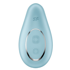 VIBRATEUR LAY-ON SATISFYER DIPPING DELIGHT - BLEU