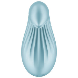 VIBRATEUR LAY-ON SATISFYER DIPPING DELIGHT - BLEU