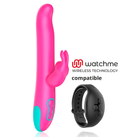 HAPPY LOKY PLUTO LAPIN VIBRATEUR ET ROTATEUR WATCHME TECHNOLOGIE SANS FIL COMPATIBLE