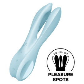 VIBRATEUR SATISFYER THREESOME 1 - ROSE