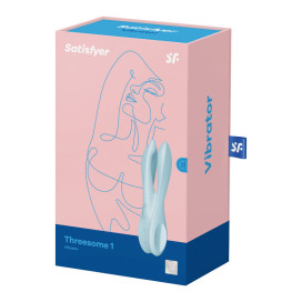 VIBRATEUR SATISFYER THREESOME 1 - ROSE