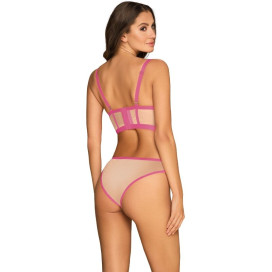 OBSESSIF - ENSEMBLE DE DEUX PIÈCES NUDELIA - NUDE L / XL