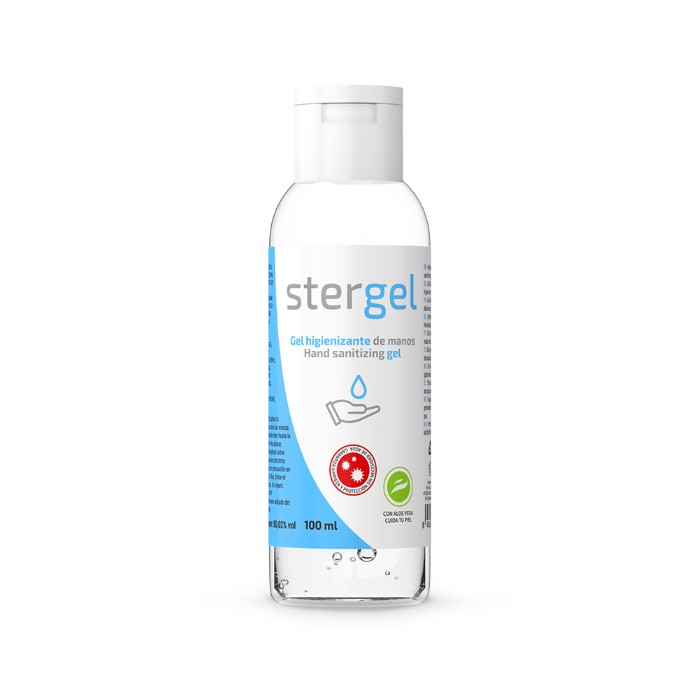 STERGEL HIDROALCOHOLICO DÉSINFECTANT COVID-19 100ML