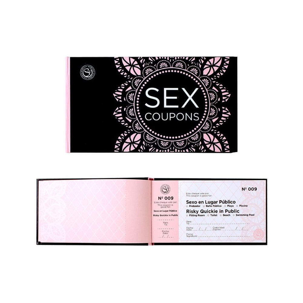 SECREPLAY SEX COUPONS VALES DE CANJE SENSUALES (ES/EN)