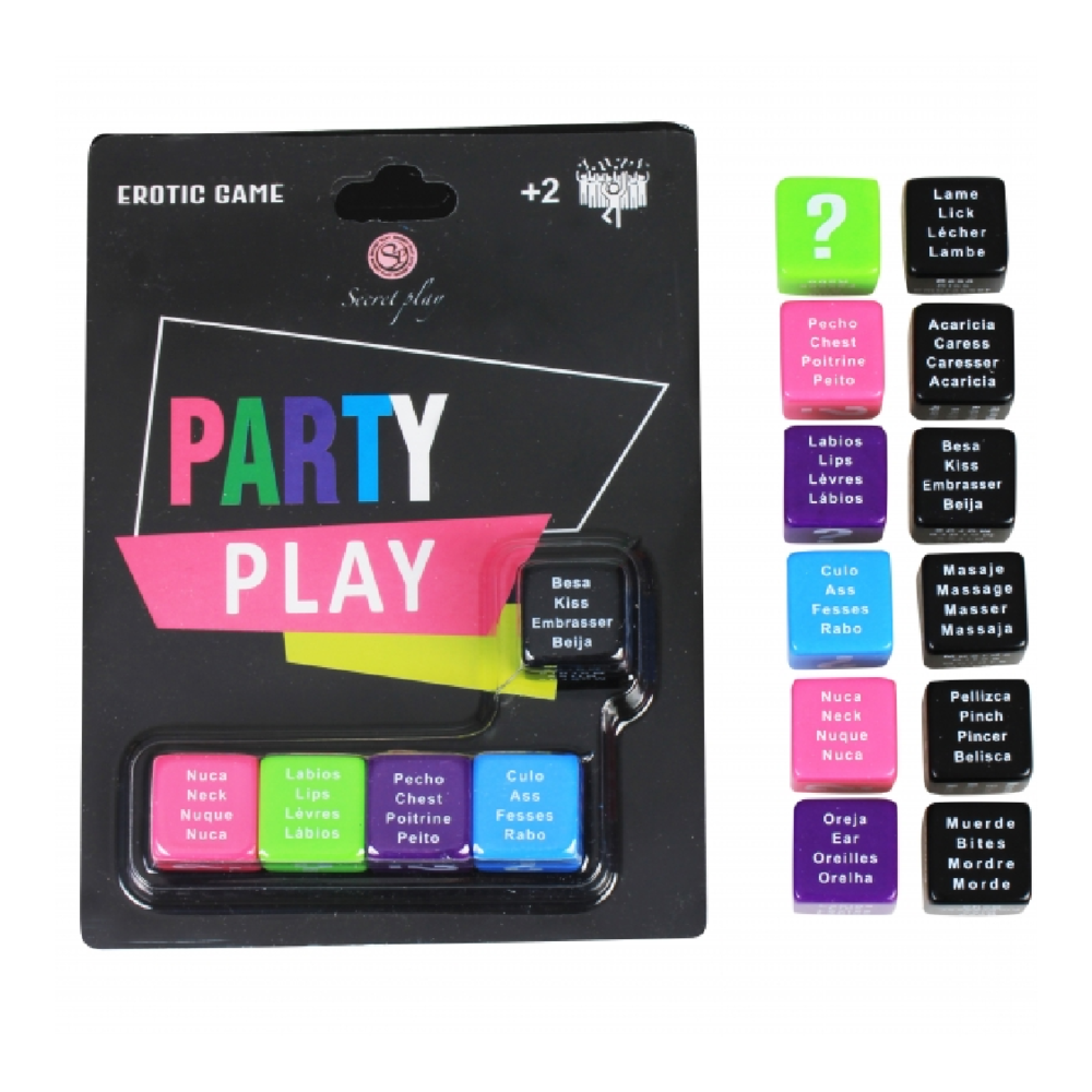 SECRETPLAY JUEGO PARTY PLAY 5 DADOS (ES/PT/EN/FR)