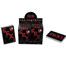 JEU DE CARTES INTERNATIONAL SEX! EN, ES, FR, DE, NE, IT, POR, RU, DAN, SVE