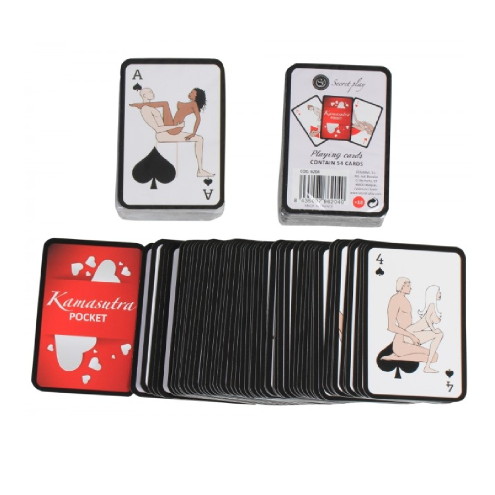 SECRETPLAY CARTAS KAMASUTRA MINI ES/EN/PT/IT/FR/DE