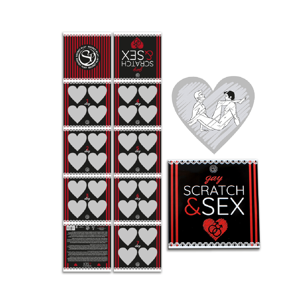 SECRETPLAY SCRATCH  SEX JUEGO PAREJAS GAY (ES/EN/FR/PT/DE)