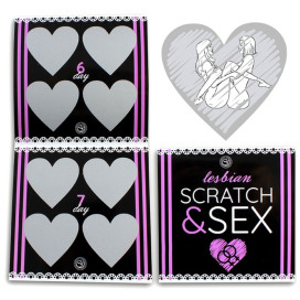 SECRETPLAY SCRATCH  SEX JUEGO PAREJAS POSTURAS LESBICAS (ES/EN/FR/PT/DE)