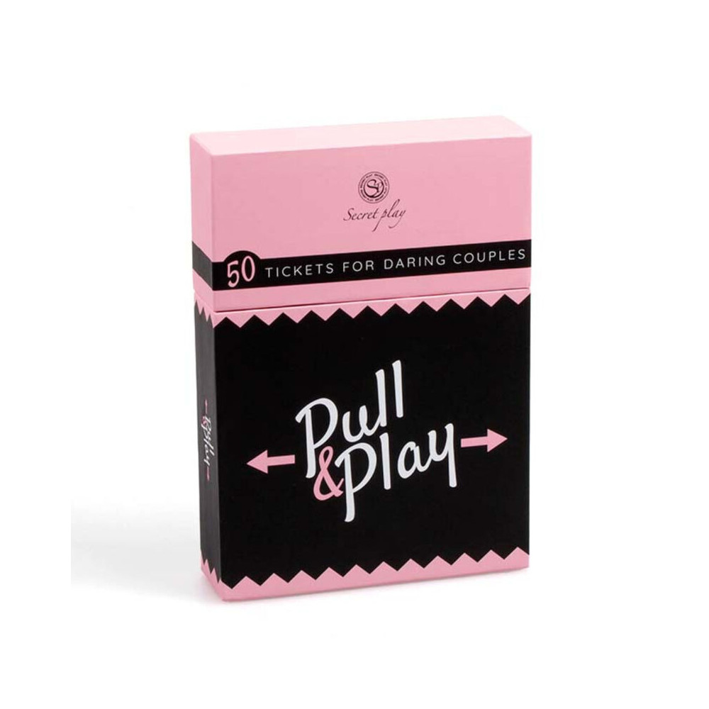 SECRETPLAY PULL  PLAY - JEU DE CARTES (ES/EN/DE/FR/NL/PT/IT)