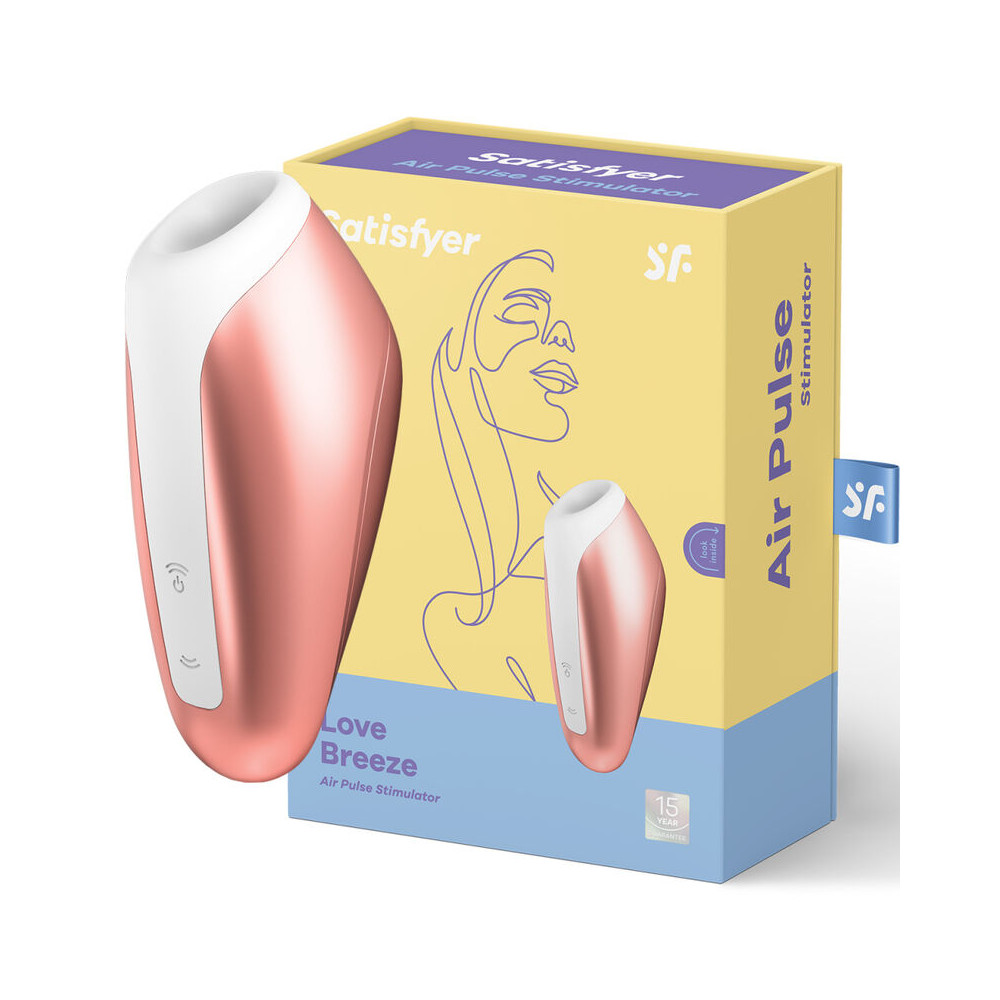 SATISFYER LOVE SUCCIONADOR BREEZE COPPER